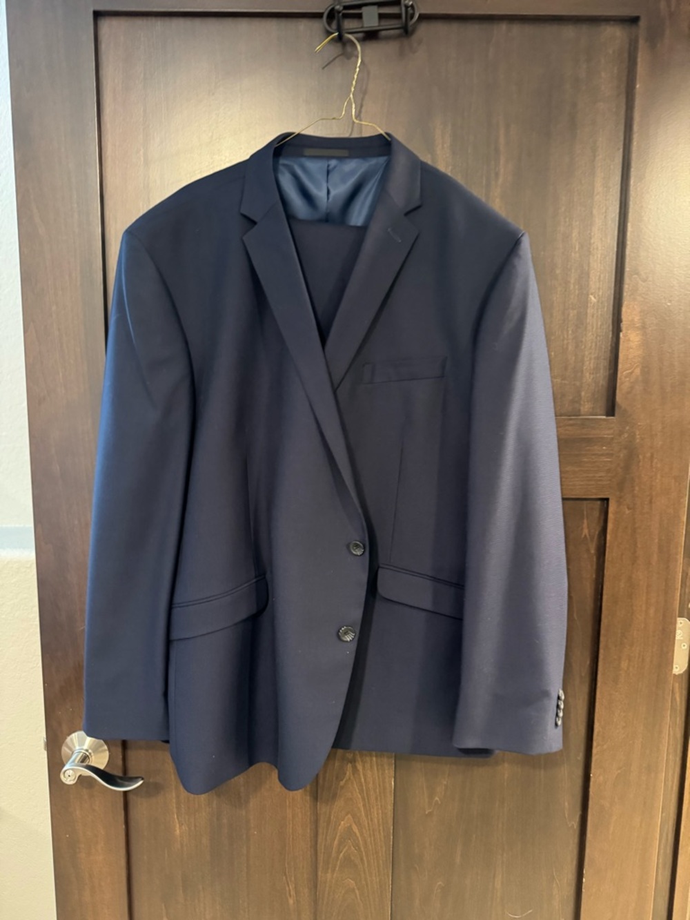 Kenneth Cole Navy Blue Men's Blazer